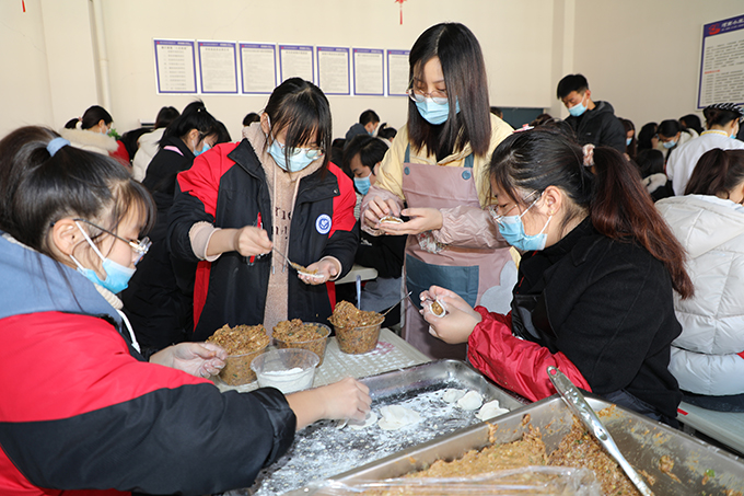 扶沟高中举行师生冬至包饺子比赛 - 扶沟县高级中学官网